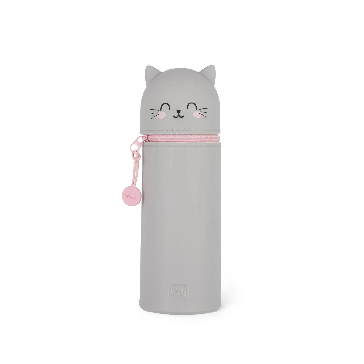 Legami Kawaii 2-In-1 Soft Silicone Pencil Case Kitty