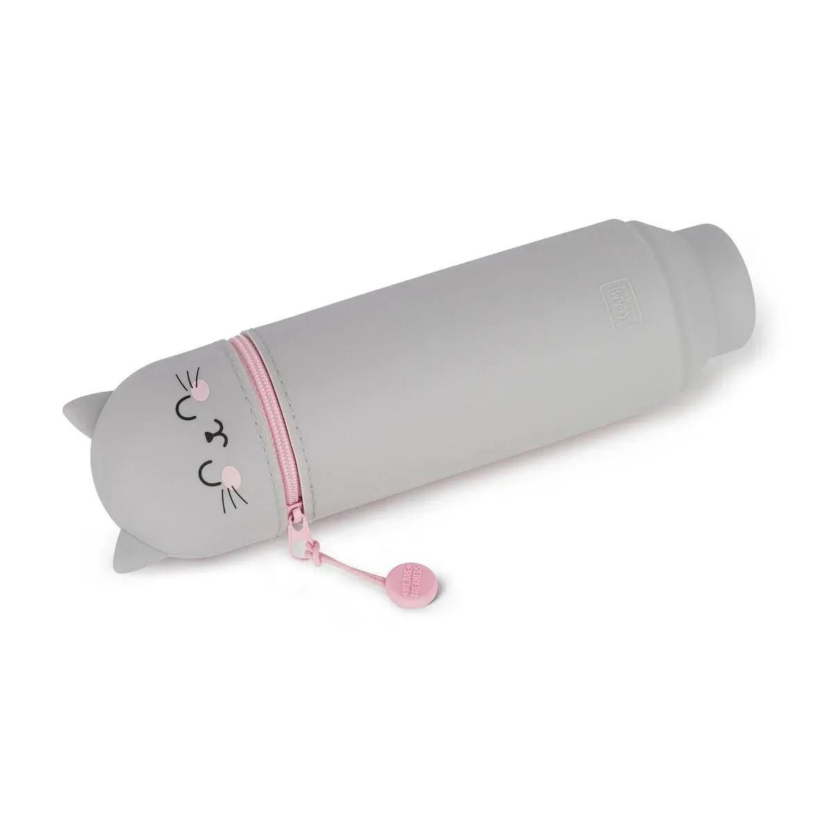 Legami Kawaii 2-In-1 Soft Silicone Pencil Case Kitty